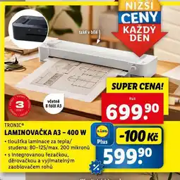 Lidl Laminovačka a3 nabídka