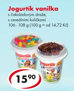 CBA Jogurtík vanilka nabídka
