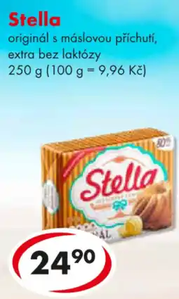 CBA Stella originál s máslovou příchutí, extra bez laktózy nabídka
