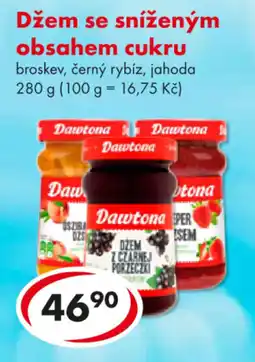 CBA Džem se sníženým obsahem cukru nabídka