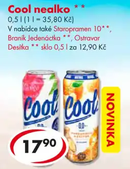CBA Cool nealko nabídka