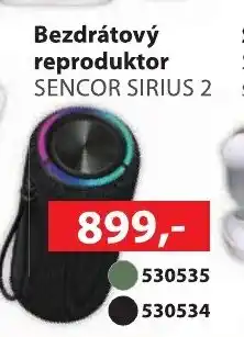 Konzum Bezdrátový reproduktor SENCOR SIRIUS 2 nabídka