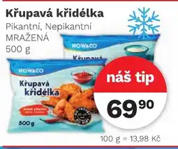 Konzum NOWACO Křupavá křidélka nabídka