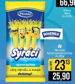 Jip Moravia Sýráci sýrové tyčinky 4 x 20 g nabídka