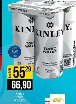 Jip Kinley tonic 4x0,25l nabídka