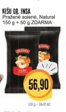 Konzum DR.ENSA Kešu nabídka