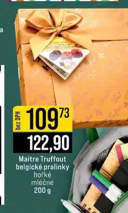 Jip Maitre Truffout belgické pralinky hořké mléčné 200 g nabídka