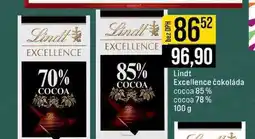 Jip Lindt Excellence čokoláda cocoa 85% cocoa 78% 100 g nabídka