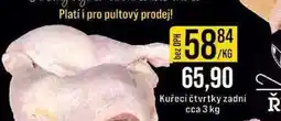 Jip Kuřecí čtvrtky zadní cca 3 kg nabídka