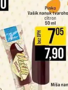 Jip Pinko Vašik nanuk tvaroho citron 50 ml nabídka