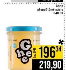 Jip Ghee přepuštěné máslo 340 ml nabídka