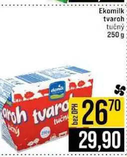 Jip Ekomilk tvaroh tučný 250 g nabídka
