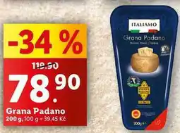 Lidl Grana Padano, 200 g nabídka