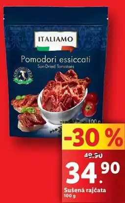 Lidl Sušená rajčata, 100 g nabídka