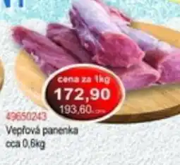 Vrtal Vepřová panenka nabídka