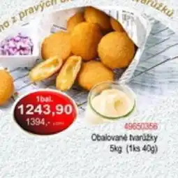 Vrtal Obalované tvarůžky nabídka
