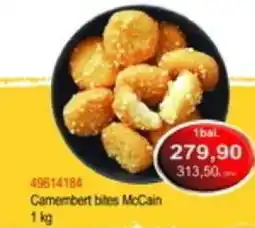 Vrtal Camembert bites McCain nabídka