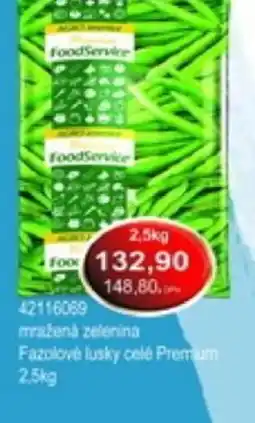 Vrtal Mrazena zelenina Fazolove lusky cele Premium nabídka