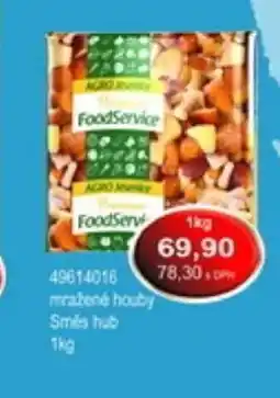 Vrtal Mrazena houby Směs hub nabídka