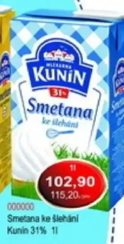 Vrtal Smetana ke šleháni Kunin 31% nabídka