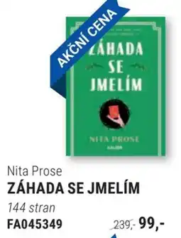 Knižní klub Nita Prose Záhada se jmelím nabídka