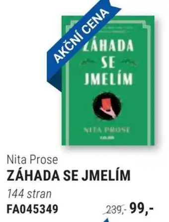 Knižní klub Nita Prose Záhada se jmelím nabídka