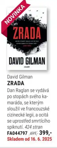 Knižní klub David Gilman Zrada nabídka