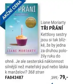 Knižní klub Liane Moriarty Tři přání nabídka