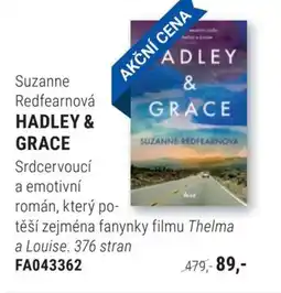 Knižní klub Suzanne Redfearnová Hadley & grace nabídka
