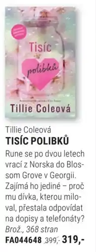 Knižní klub Tillie Coleová Tisíc polibků nabídka