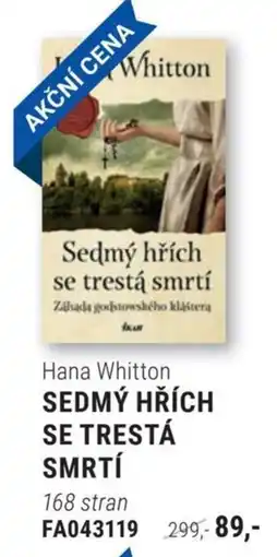 Knižní klub Hana Whitton Sedmý hřích se trestá smrtí nabídka