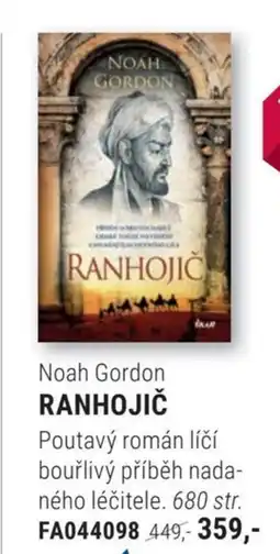 Knižní klub Noah Gordon Ranhojic nabídka