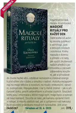 Knižní klub Olga Krumlovská, Natalie Krumlovská Magické rituály pro každý den nabídka
