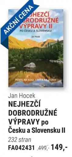 Knižní klub Jan Hocek Nejhezčí dobrodružné výpravy po česku a slovensku II nabídka
