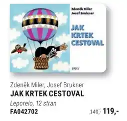 Knižní klub Zdeněk Miler, Josef Brukner Jak krtek cestoval nabídka
