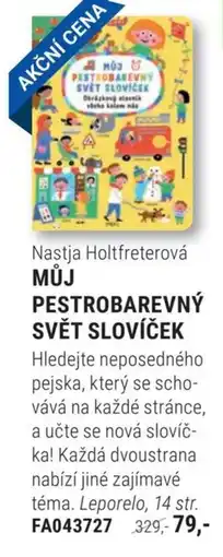 Knižní klub Nastja Holtfreterová Můj pestrobarevný svět slovíček nabídka