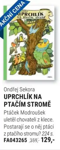 Knižní klub Ondřej Sekora Uprchlík na ptačím stromě nabídka