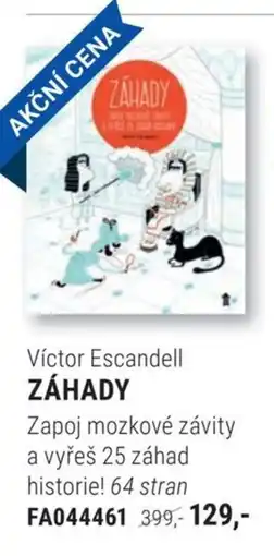 Knižní klub Víctor Escandell Záhady nabídka