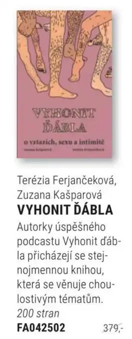 Knižní klub Terézia Ferjančeková, Zuzana Kašparová Vyhonit ďábla nabídka