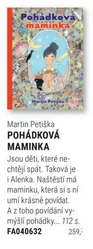 Knižní klub Martin Petiška Pohádková maminka nabídka
