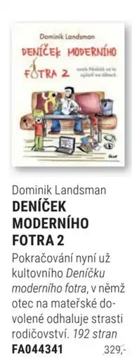 Knižní klub Dominik Landsman Deníček moderního fotra 2 nabídka
