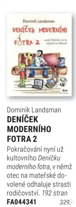 Knižní klub Dominik Landsman Deníček moderního fotra 2 nabídka