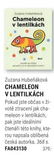 Knižní klub Zuzana Hubeňáková Chameleon v lentilkách nabídka