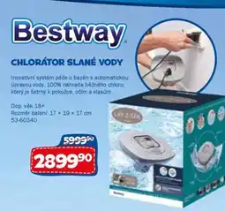 Sparkys Bestway Chlorátor slané vody nabídka