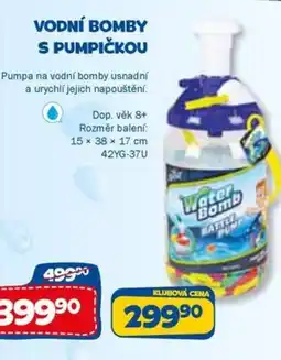 Sparkys Vodní bomby s pumpičkou nabídka