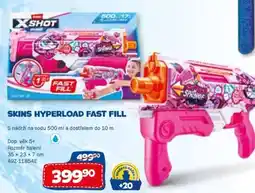 Sparkys Skins hyperload fast fill nabídka