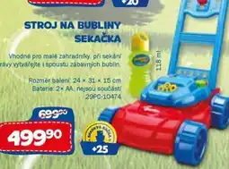 Sparkys Stroj na bubliny sekačka nabídka