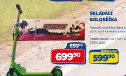 Sparkys Skládací koloběžka nabídka
