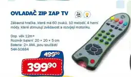Sparkys Ovladač zip zap tv nabídka