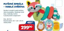 Sparkys Plyšová spirála - veselá zvířátka nabídka